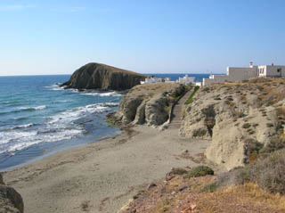 Peñon Balnco, Isleta del Moro